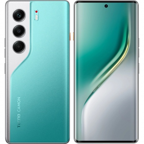 Смартфон Tecno Camon 40 Pro 5G 12/256Gb Green - фото 1