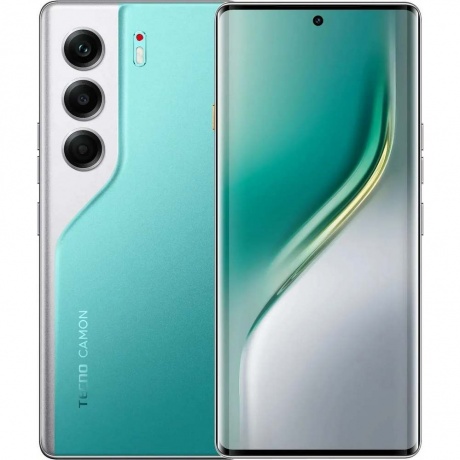 Смартфон Tecno Camon 40 Pro 5G 8/256Gb Green - фото 1