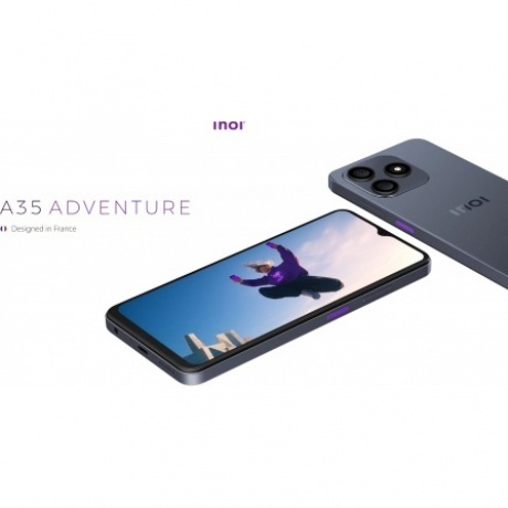 Смартфон INOI A35 4/128Gb Misty Blue - фото 15