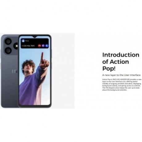 Смартфон INOI A35 4/128Gb Misty Blue - фото 23