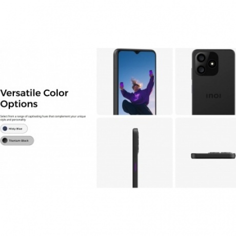 Смартфон INOI A35 4/128Gb Misty Blue - фото 24