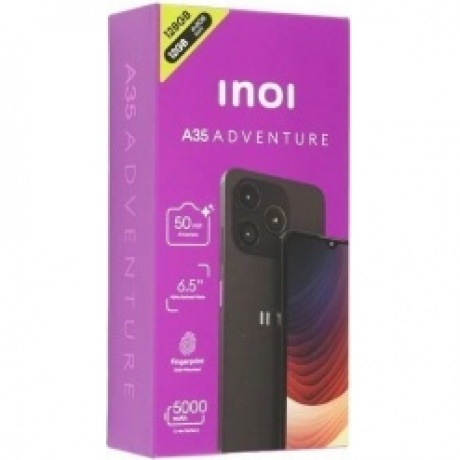 Смартфон INOI A35 4/128Gb Misty Blue - фото 27