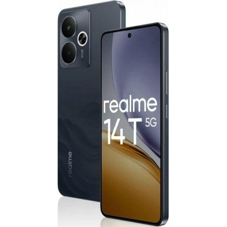 Смартфон Realme 14T 5G 8/128Gb Black - фото 2