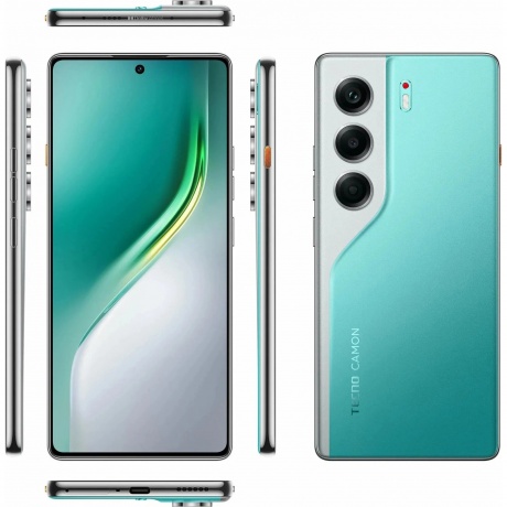 Смартфон Tecno Camon 40 12/256Gb Green - фото 12