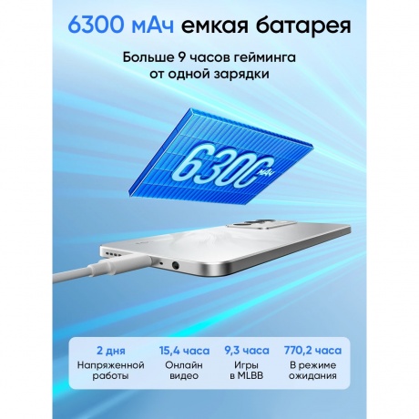 Смартфон Realme C71 6/128Gb White - фото 13