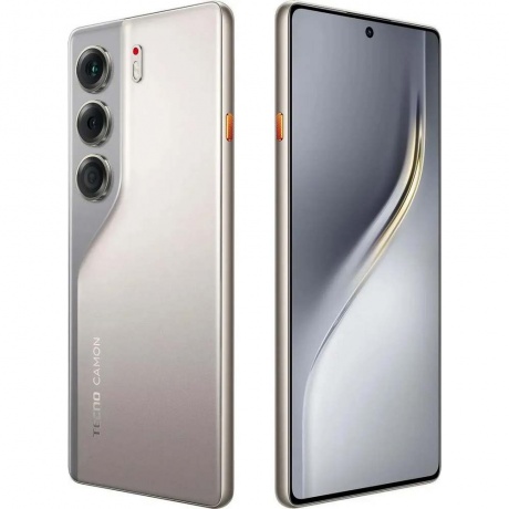Смартфон Tecno Camon 40 12/256Gb Titanium - фото 2