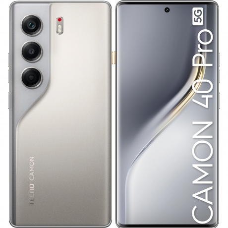 Смартфон Tecno Camon 40 Pro 8/256Gb Titanium - фото 1