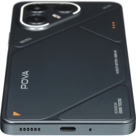 Смартфон Tecno Pova 7 5G 8/256Gb Black - фото 5