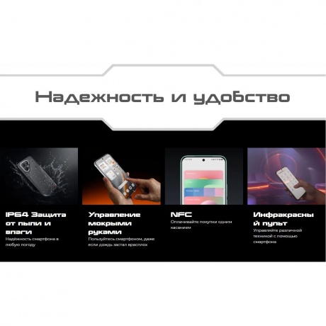 Смартфон Tecno Pova 7 Pro 5G 12/256Gb Grey - фото 19
