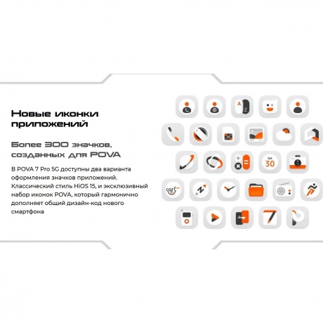 Смартфон Tecno Pova 7 Pro 5G 12/256Gb Grey - фото 27