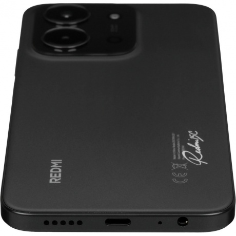 Смартфон Xiaomi REDMI 15C RU 4/128Gb Midnight Black - фото 8