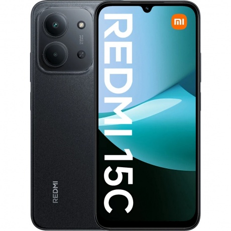 Смартфон Xiaomi REDMI 15C RU 8/256Gb Midnight Black - фото 9