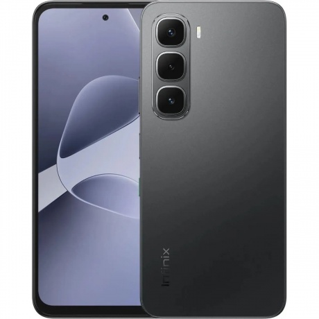 Смартфон Infinix Hot 60i 4/128Gb Black - фото 1