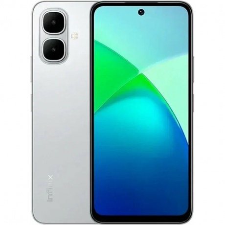Смартфон Infinix Smart 10 4/128Gb Silver - фото 2