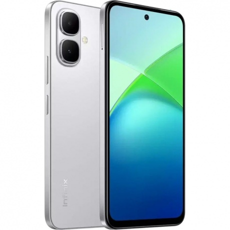 Смартфон Infinix Smart 10 4/128Gb Silver - фото 3