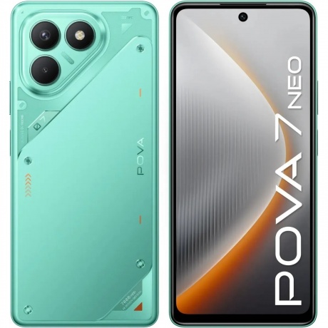 Смартфон Tecno Pova 7 Neo 8/256Gb Green - фото 1