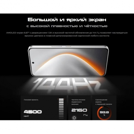 Смартфон Tecno Pova 7 Ultra 5G 8/256Gb Black - фото 17