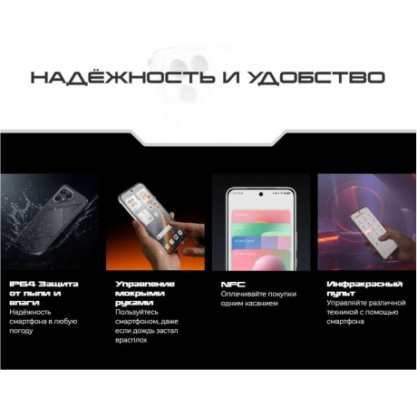 Смартфон Tecno Pova 7 Ultra 5G 8/256Gb Black - фото 27