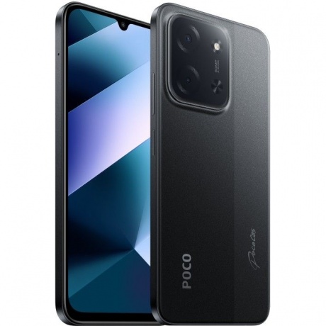 Смартфон Poco C85 RU 6/128Gb Black - фото 4