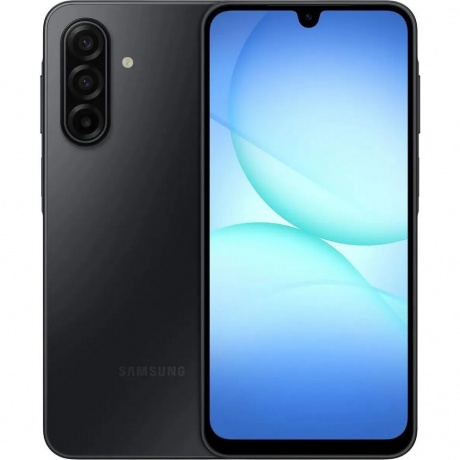 Смартфон Samsung Galaxy A17 6/128Gb (SM-A175FZKCMEA) Black - фото 1