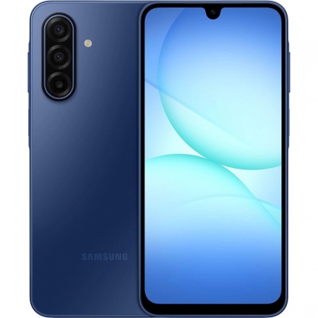 Смартфон Samsung Galaxy A17 8/256Gb (SM-A175FLBOMEA) Blue - фото 1