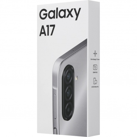 Смартфон Samsung Galaxy A17 8/256Gb (SM-A175FZAOCAU) Gray - фото 18