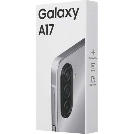 Смартфон Samsung Galaxy A17 8/256Gb (SM-A175FZAOCAU) Gray - фото 19