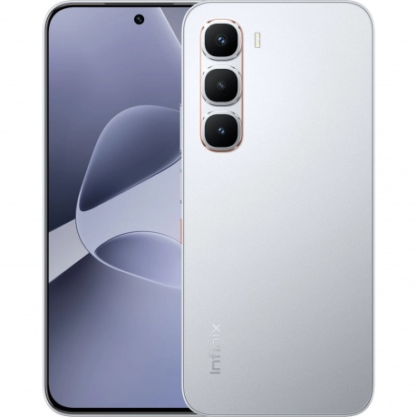 Смартфон Infinix Hot 60 Pro + 8/256Gb Silver - фото 1