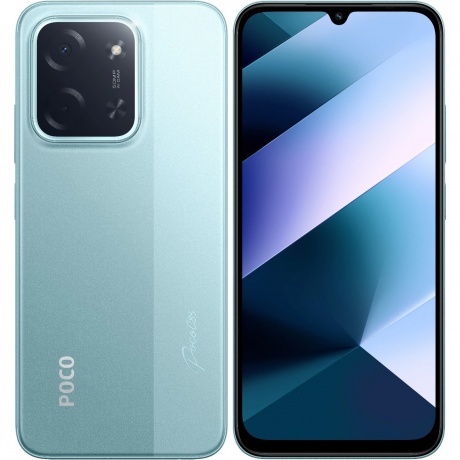 Смартфон Poco C85 RU 6/128Gb Green - фото 1