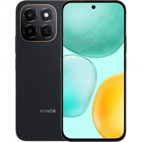 Смартфон Honor X6c 6/256Gb Black - фото 1