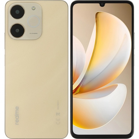 Смартфон Realme Note 70 6/128Gb Gold - фото 1