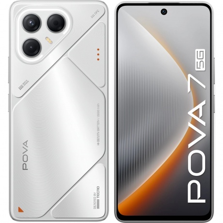 Смартфон Tecno Pova 7 5G 8/128Gb Silver - фото 1