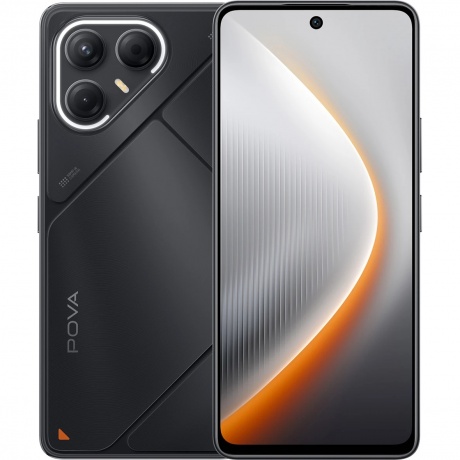 Смартфон Tecno Pova 7 5G 8/128Gb Black - фото 1
