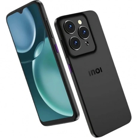 Смартфон INOI Note 15 6/256Gb Titanium Black