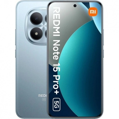 Смартфон Xiaomi REDMI Note 15 Pro + 5G RU 12/512Gb Glacier Blue