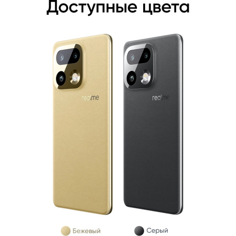 Смартфон Realme 16 Pro+ 8/256Gb Серый - фото 16