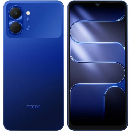 Смартфон Tecno Spark Go 3 4/64Gb Синий - фото 1