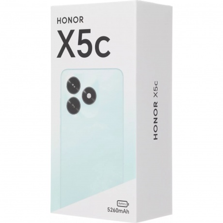 Смартфон Honor X5C 4/64Gb (5109BYFA) Green - фото 23