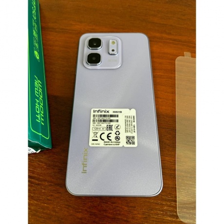 Смартфон Infinix Hot 50i 4/128Gb Violet уцененный - фото 9