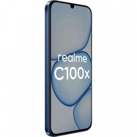 Смартфон Realme C100X 4/128Gb синий - фото 3