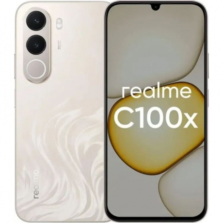 Смартфон Realme C100X 4/256Gb белый - фото 1