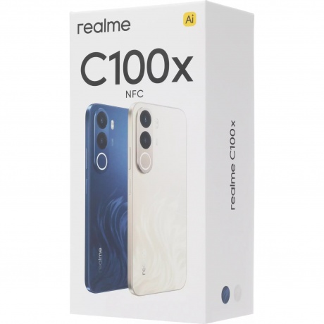 Смартфон Realme C100X 4/256Gb синий - фото 30