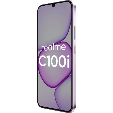 Смартфон Realme C100i 4/64Gb фиолетовый - фото 12