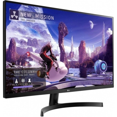 Монитор LG 27" 27QN600-B черный - фото 2