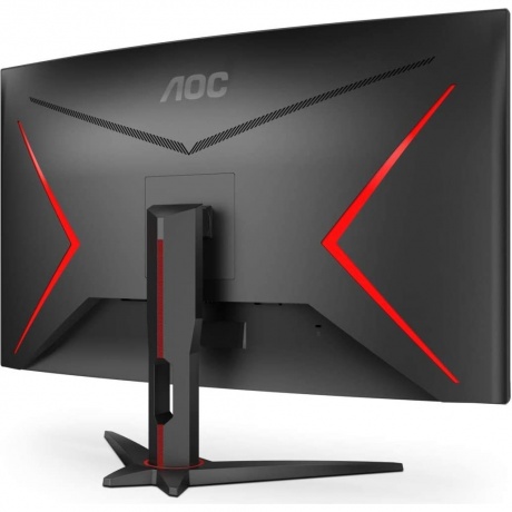 Монитор AOC 31.5'' C32G2ZE/BK Black - фото 4