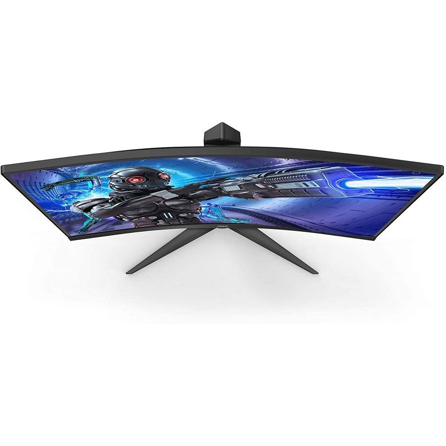 Монитор AOC 31.5'' C32G2ZE/BK Black - фото 2
