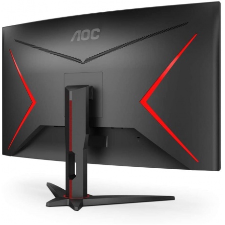 Монитор AOC 31.5'' C32G2ZE/BK Black - фото 4