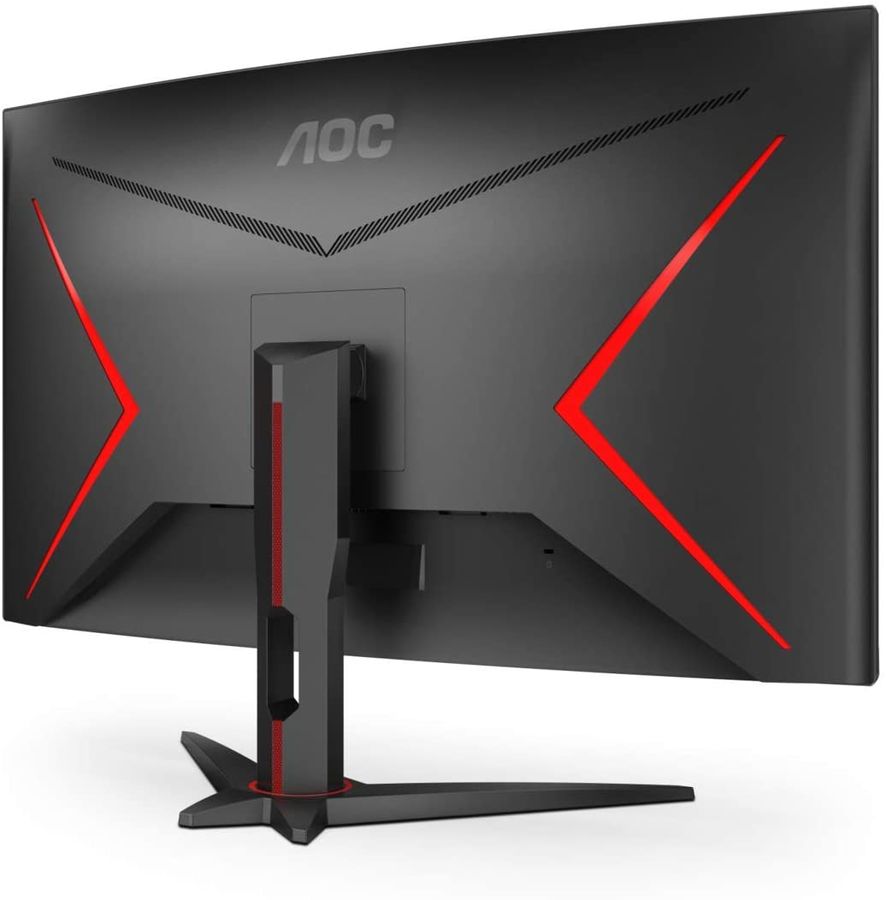 Монитор AOC 31.5'' C32G2ZE/BK Black - фото 4