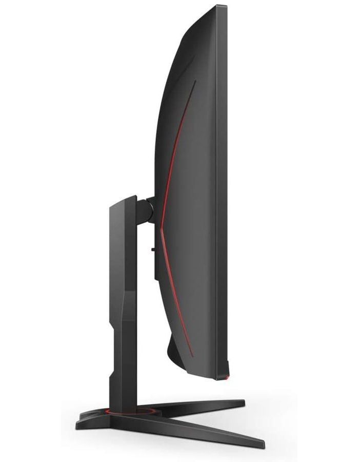 Монитор AOC 31.5'' C32G2ZE/BK Black - фото 6