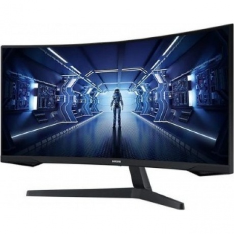 Монитор Samsung 34" C34G55TWWI черный (LC34G55TWWIXCI) - фото 4